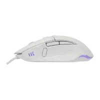 Miš BARACUDA BGM-052 RAPTOR, bijeli, 6400 dpi