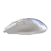 Miš BARACUDA BGM-062 ANGLERFISH, bijeli