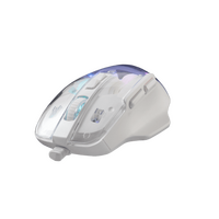 Miš BARACUDA BGM-062 ANGLERFISH, bijeli