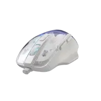Miš BARACUDA BGM-062 ANGLERFISH, bijeli
