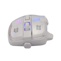 Miš BARACUDA BGM-062 ANGLERFISH, bijeli