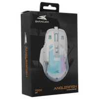 Miš BARACUDA BGM-062 ANGLERFISH, bijeli