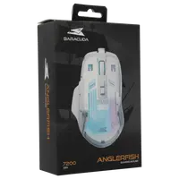 Miš BARACUDA BGM-062 ANGLERFISH, bijeli
