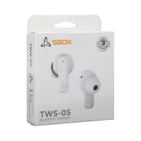 Bluetooth slušalice earbuds SBOX EB-TWS-05, bijele