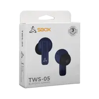 Bluetooth slušalice earbuds SBOX EB-TWS-05, plave