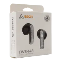 Bluetooth slušalice earbuds SBOX EB-TWS-148, crne