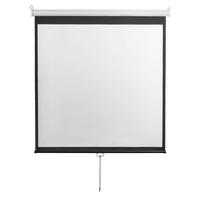 Projektorsko platno SBOX PSM-100-2, 180 x 180 cm