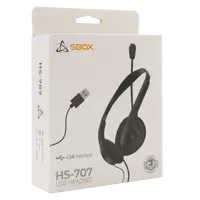 Slušalice + mikrofon SBOX HS-707, USB