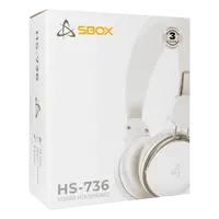 Slušalice SBOX HS-736, bijele