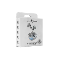 Bluetooth slušalice WHITE SHARK GEB-TWS-37 HYPERBEAT, bijele