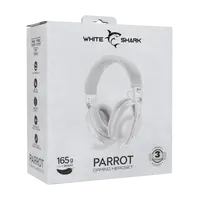 Slušalice + mikrofon WHITE SHARK GH-2440 PARROT, bijelo/sive
