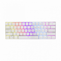 Tipkovnica WHITE SHARK GK-2022 SHINOBI, mehanička, US, RED SW, bijela