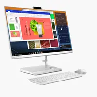 Stolno računalo AiO LENOVO IdeaCentre AIO 3 27ALC6, 27" FHD, Ryzen 3 7330U, 8GB, 512GB SSD, DVD/RW, tipk + miš, NoOS, bijelo