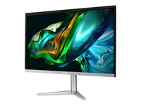 Stolno računalo AiO ACER Aspire C24-1300, 23.8", Ryzen 5 7520U, 8GB, 1TB SSD M2, tipk + miš, NoOS, crno