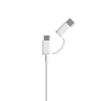 Kabel XIAOMI Mi 2U1 Micro USB/USB-C(m) na USB-A, 0.3m, bijeli