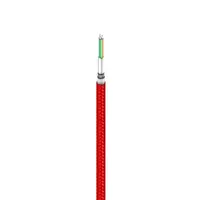 Kabel XIAOMI USB-C(m) na USB-A(m), 1m, pleteni, crveni