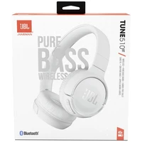 Bluetooth slušalice JBL Tune 510BT, naglavne, bijele (JBLT510BTWHTEU)