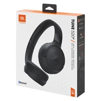 Bluetooth slušalice JBL Tune 525BT, naglavne, crne (JBLT525BTBLK)