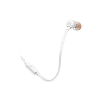 Slušalice JBL Tune 110, žične, In-ear, 3.5mm, mikrofon, bijele (JBLT110WHT)