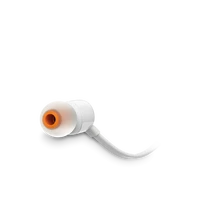 Slušalice JBL Tune 110, žične, In-ear, 3.5mm, mikrofon, bijele (JBLT110WHT)