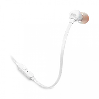 Slušalice JBL Tune 110, žične, In-ear, 3.5mm, mikrofon, bijele (JBLT110WHT)