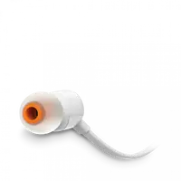 Slušalice JBL Tune 110, žične, In-ear, 3.5mm, mikrofon, bijele (JBLT110WHT)