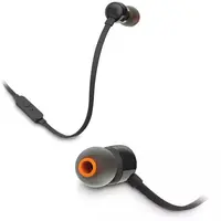 Slušalice JBL Tune 110, žične, In-ear, 3.5mm, mikrofon, crne (JBLT110BLK)