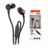 Slušalice JBL Tune 210, In-ear, mikrofon, 3.5mm, crne (JBLT210BLK)