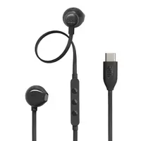 Slušalice JBL Tune 305C, In-ear, mikrofon, USB-C, crne (JBLT305CBLK)