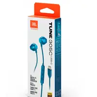 Slušalice JBL Tune 305C, In-ear, mikrofon, USB-C, plave (JBLT305CBLU)