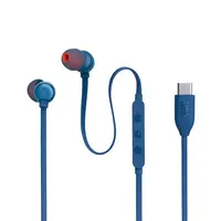 Slušalice JBL Tune 310C, In-ear, mikrofon, USB-C, plave (JBLT310CBLU)