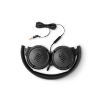 Slušalice JBL Tune 500, naglavne, mikrofon, 3.5mm, crne (JBLT500BLK)