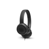Slušalice JBL Tune 500, naglavne, mikrofon, 3.5mm, crne (JBLT500BLK)