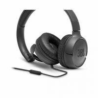 Slušalice JBL Tune 500, naglavne, mikrofon, 3.5mm, crne (JBLT500BLK)