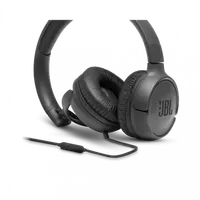 Slušalice JBL Tune 500, naglavne, mikrofon, 3.5mm, crne (JBLT500BLK)