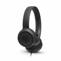 Slušalice JBL Tune 500, naglavne, mikrofon, 3.5mm, crne (JBLT500BLK)