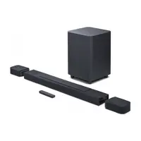 Soundbar JBL Bar 1000 7.1.4, 880W, BT,WiFi, Dolby Atmos, MultiBeam, crni (JBLBAR1000PROBLKEP)