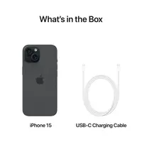 Mobitel APPLE iPhone 15 256GB, 6.1", Black (MTP63)