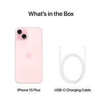 Mobitel APPLE iPhone 15 Plus 128GB, 6.7", Pink (MU103)