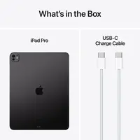 Tablet APPLE iPad Pro (2024) 13", 2TB, M4, Standard glass, Space Black (MVX83)