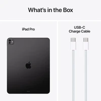 Tablet APPLE iPad Pro (2024) 13", 512GB, Cellular, M4, Standard glass, Space Black (MVXU3)