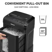 Uništavač papira FELLOWES Powershred 10M, 19L, 10 listova, razina sigurnosti P-5