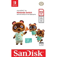 Memorijska kartica 512 GB, SANDISK MicroSDXC za Nintendo Switch (SDSQXAO-512G-GNCZN)