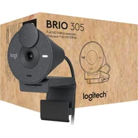 Web kamera LOGITECH Brio 305, crna (960-001469)