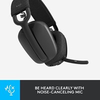 Slušalice za PC LOGITECH Headset Zone Vibe 100, bežične, crne (981-001213)