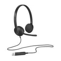Slušalice za PC LOGITECH H340, USB, žičane, stereo, crne (981-000475)