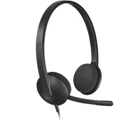 Slušalice za PC LOGITECH H340, USB, žičane, stereo, crne (981-000475)