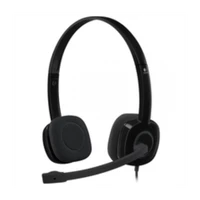 Slušalice za PC LOGITECH H151, 3.5mm, žičane, stereo, crne (981-000589)