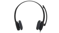 Slušalice za PC LOGITECH H151, 3.5mm, žičane, stereo, crne (981-000589)