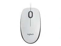 Miš LOGITECH M100, žičani, bijeli (910-006764)